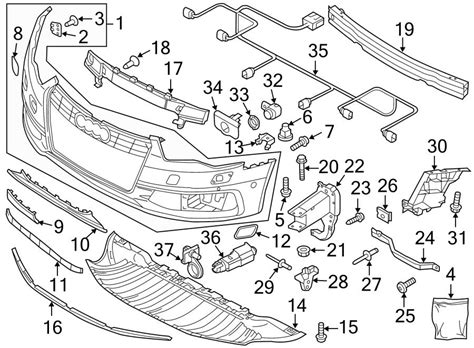 Audi A6 Support. (Lower) - 4G0807333 | Jim Ellis Audi Parts, Atlanta GA