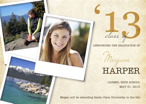 5 Custom Graduation Announcement Ideas