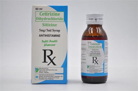 Cetirizine (as Hydrochloride) Izeen | Sahar Pharma