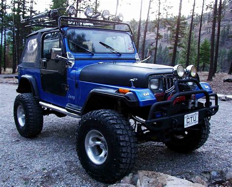 1993 Jeep Wrangler YJ MAJOR LIFTER OFF ROAD ROCK CRAWLER 2-Door 4.0L ...