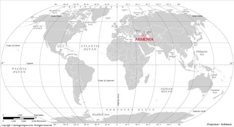 Where is Armenia Located ? - Armenia on World Map