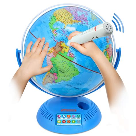 Buy Little Experimenter Talking Globe - Interactive Globe for Kids ...