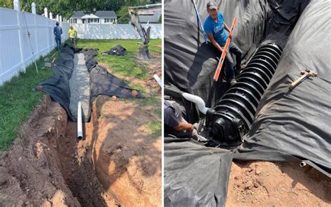 Yard Drainage Contractors Newington, CT | French Drain Installation