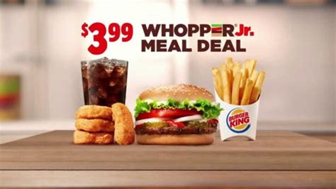 What's in a Whopper Jr meal?