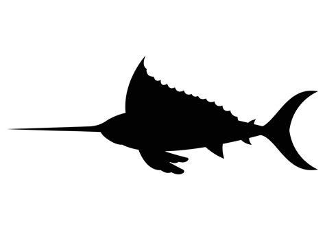 Swordfish Silhouette clipart vector flat design 29111763 Vector Art at Vecteezy