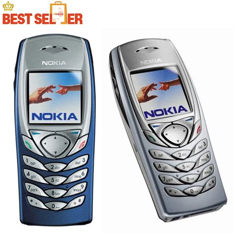 Original Refurbished Nokia 6100 Mobile Phone Unlocked 2G GSM Tri Band Nokia 6100 Mobile Cell ...