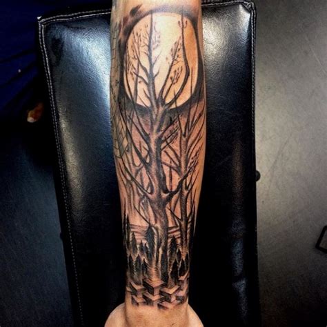 Tree Sleeve Tattoo Designs, Ideas and Meaning - Tattoos For You