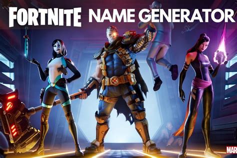 Free Fortnite Name Generator! | Fortnite, Psylocke, Deadpool skin