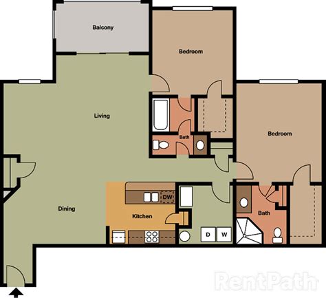 Our Floorplans – Summit Place Apartments