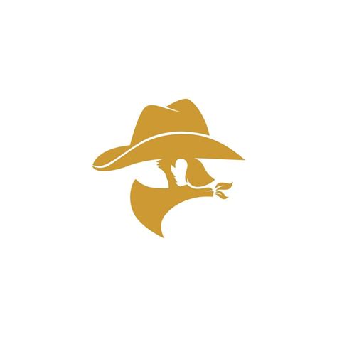 Logo for a company called cowboy 21951934 Vector Art at Vecteezy