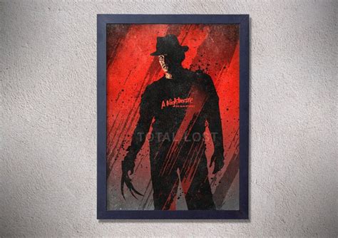 Freddy Krueger Postera Nightmare on Elm Street Posterhorror | Etsy