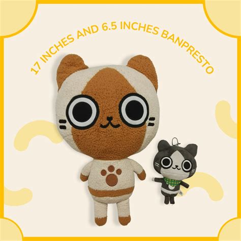 Monster Hunter Palico Cat plush and keychain, Hobbies & Toys, Toys ...