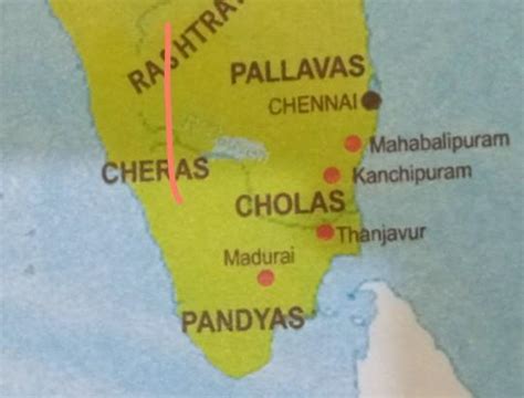 on outline map of India Mark the Chola and Pandya Empire - Brainly.in