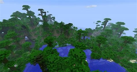 Amazing Jungle Seed [WITH JUNGLE TEMPLE] Minecraft Map