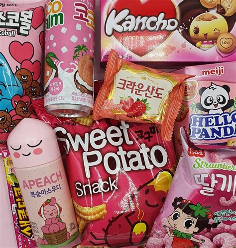 Pink Korean Snack Box Great Value - Etsy