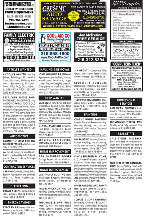 Classifieds - Times Publishing Newspapers, Inc.