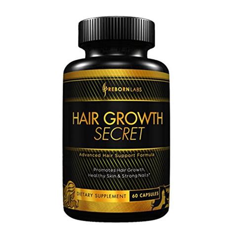 #1 Best Hair Growth Vitamins Supplement for Longer, Stronger, Healthy Hair - Targets Hair Loss ...