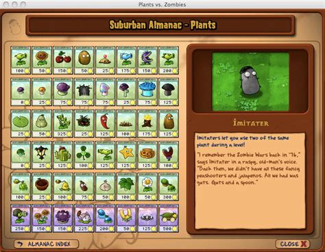 Plants Vs. Zombies Almanac by MarioWarioLuigiWalui on DeviantArt