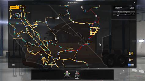 Map off-road for American Truck Simulator