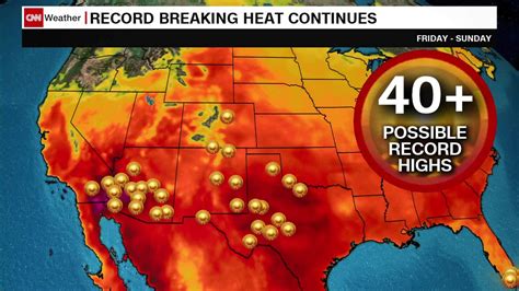 Heat Wave Map