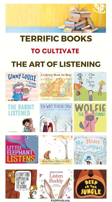 Excellent Picture Books to Cultivate the Art of Listening - KidMinds ...