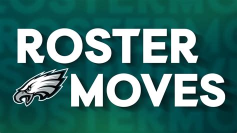 Eagles make several roster moves