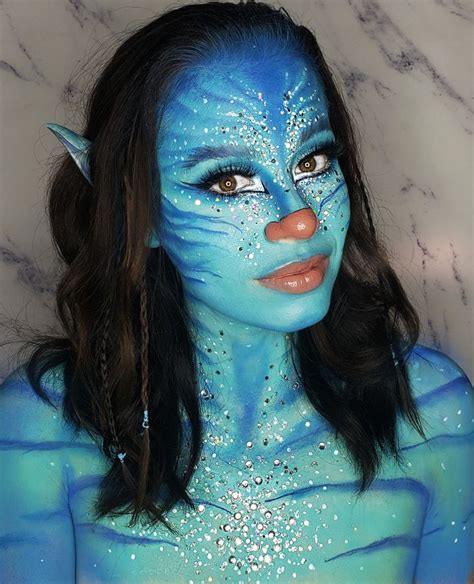 Avatar makeup | Avatar makeup, Body makeup, Prosthetic makeup