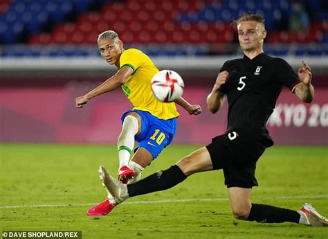 Tokyo Olympics: Richarlison scores stunning first-half HAT-TRICK for ...