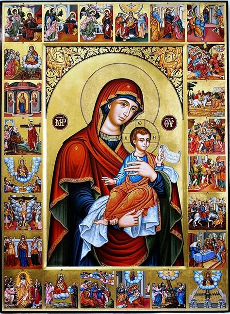 The Salutations to the Theotokos (THE AKATHIST HYMN)