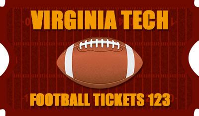 Virginia Tech Football Tickets 123 | Schedules | Shop | Coupon Codes