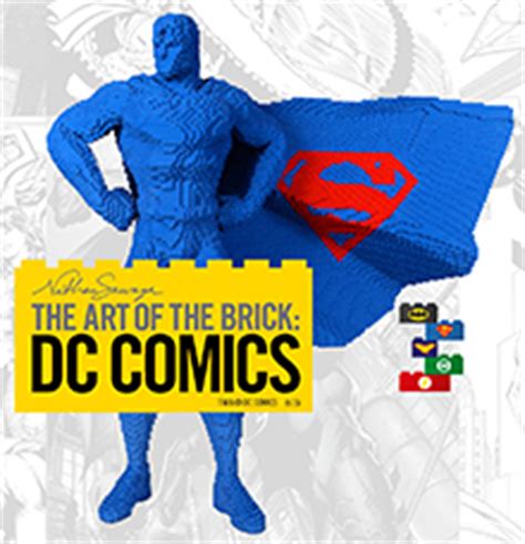 The Art of the Brick: DC Comics – Bricking Around