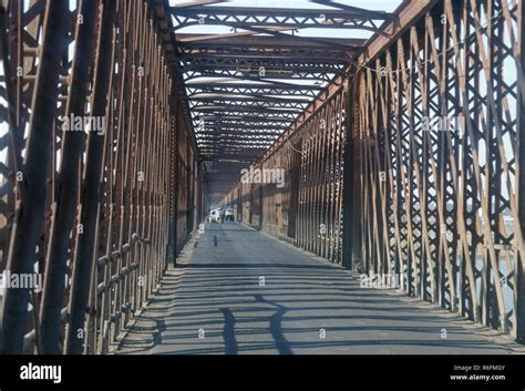 bridge on narmada river, bharuch, gujrat, india Stock Photo - Alamy