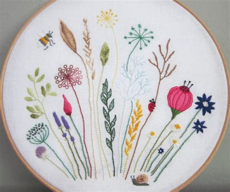 15+ Modern & free hand embroidery patterns - Swoodson Says