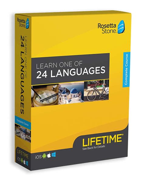 Rosetta Stone: Learn a Language with Lifetime Access, Choose From 24 ...