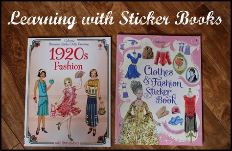 Historical Fashion Sticker Books :: Book Sharing Monday