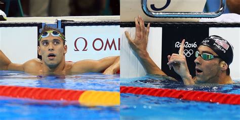 See the Exact Moment Chad Le Clos Knew He Was Wrong to Fux With Michael Phelps