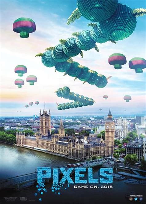 Pixels Movie Poster — Centipede