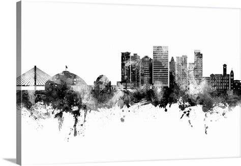 Tacoma Washington Skyline Wall Art, Canvas Prints, Framed Prints, Wall Peels | Great Big Canvas