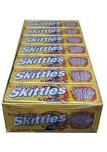 Amazon.com : Skittles Bubble Gum Carnival Fun Flavor 14 - 30 piece packs : Chewing Gum : Grocery ...