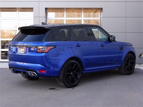 New 2020 Land Rover Range Rover Sport SVR 4 Door in Salt Lake City #1R0211 | Land Rover Downtown ...