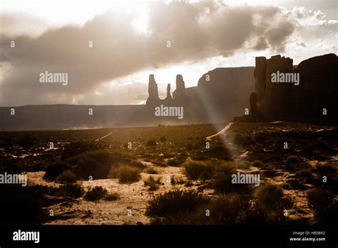 Monument Valley - Navajo Nation Stock Photo - Alamy