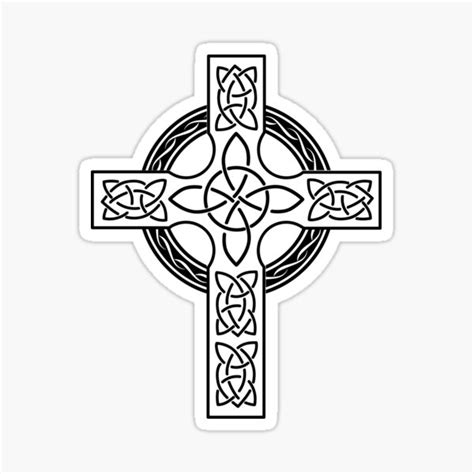 "celtic cross" Sticker for Sale by bc21design | Redbubble