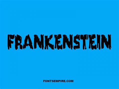 Frankenstein Font Free Download - Fonts Empire