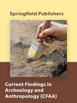 Journal of Archaeological Science and Anthropology | Science journal, Anthropology, Science