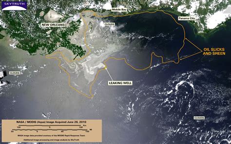 BP / Gulf Oil Spill – Satellite Images Show Oil Impact From Gulfport to ...