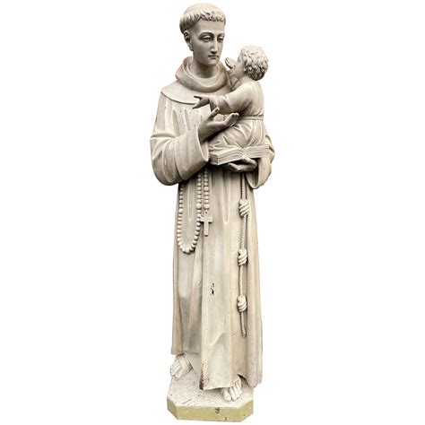 Statue of Saint Anthony of Padua, 1950s - agrohort.ipb.ac.id