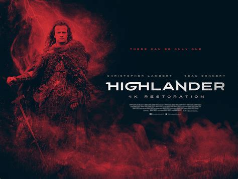 Highlander 4K Restoration - UK Quad Poster + Concepts on Behance