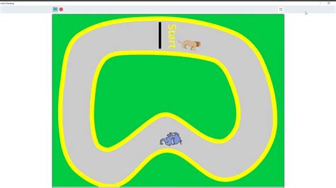 Scratch racing game project - YouTube