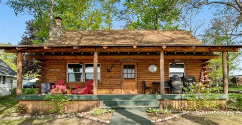 You Will Love This Stunning Log Cabin With Lake View