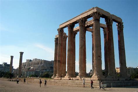 The Olympian Zeus : Temple of Olympian Zeus